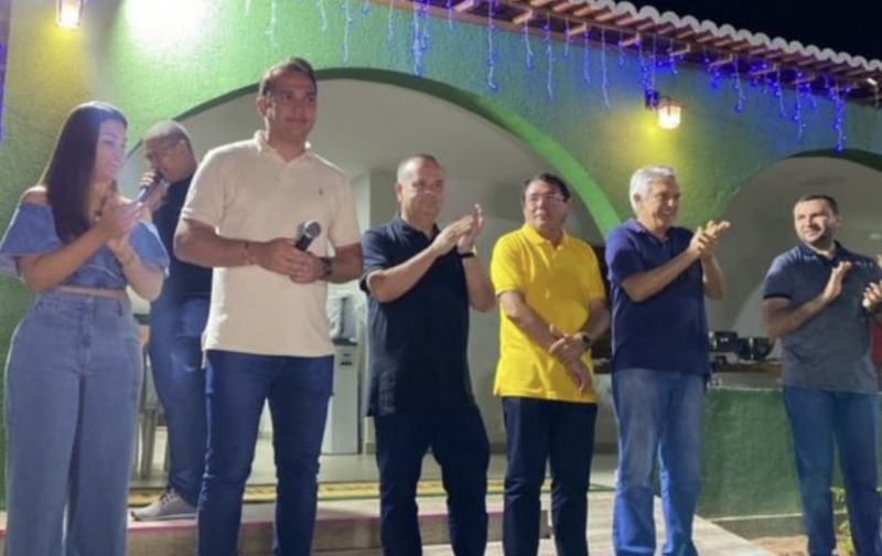 Deputado Kleber Rodrigues recebe apoiadores em sua fazenda para reunião com Rogério Marinho e João Maia