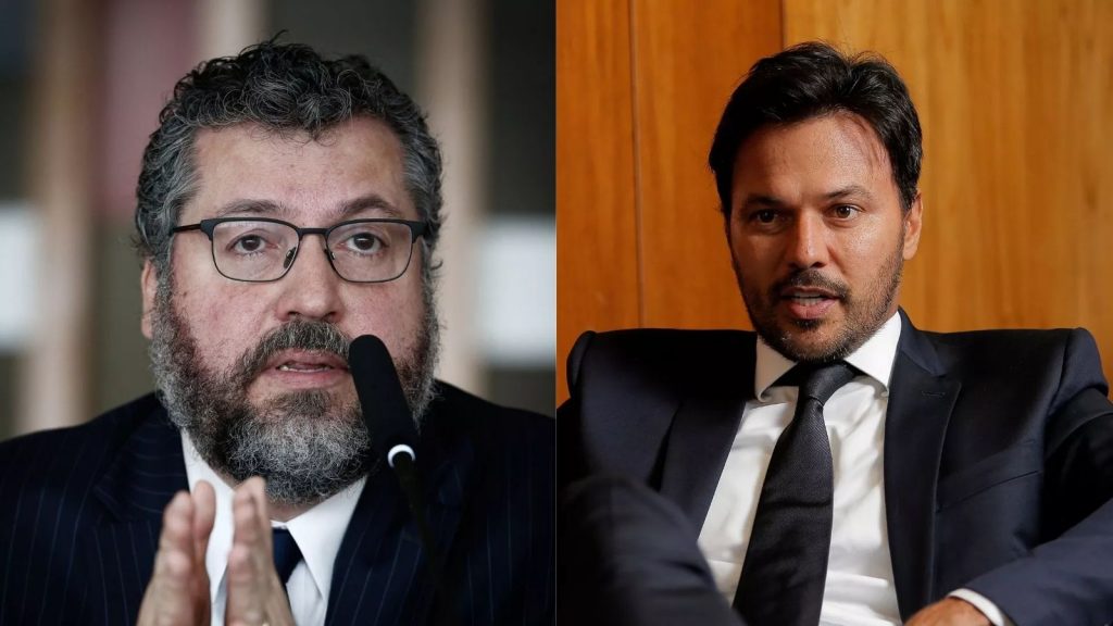 MP não vê crime de Ernesto Araújo na denúncia de Fábio Faria