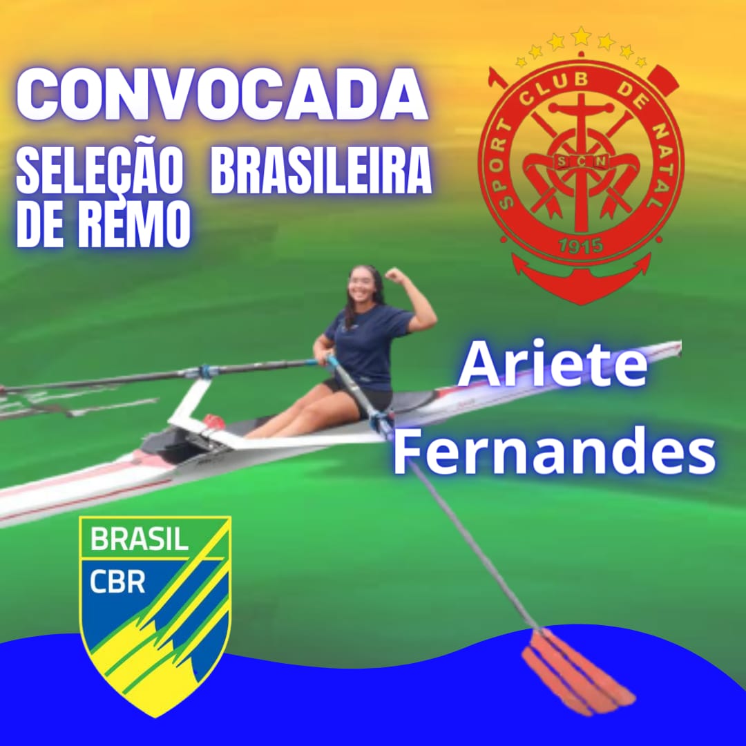 Atleta do Sport Clube de Natal é convocada para seleção brasileira de remo
