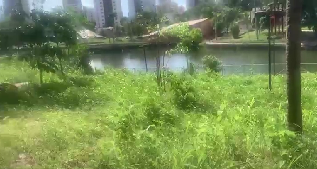 Vídeo mostra o estado de abandono na Cidade da Criança