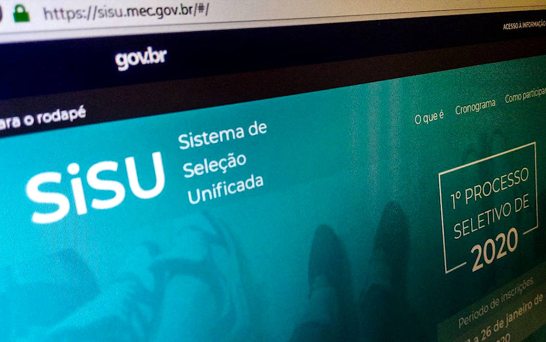 Inscrições para o Sisu estão abertas