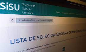 Primeiras notas de corte do Sisu estão disponíveis