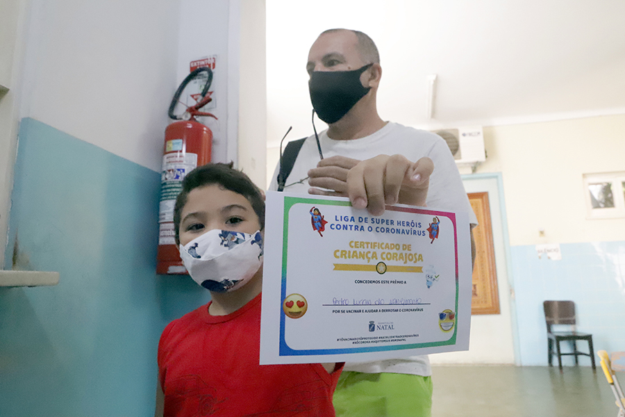 Covid-19: RN tem o segundo maior índice de vacinação infantil do País
