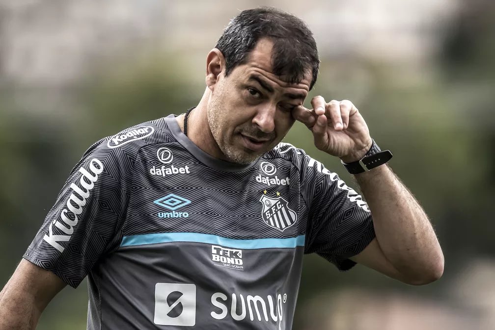 Fábio Carille não é mais técnico do Santos