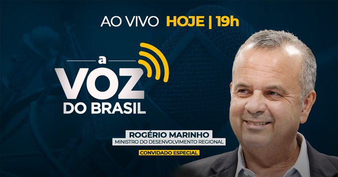 Rogério Marinho é o convidado da A Voz do Brasil desta segunda (21)
