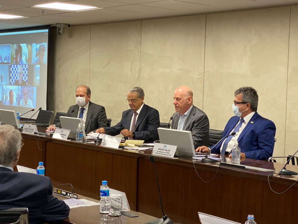 Amaro Sales participa de reunião da Diretoria da CNI sobre Agenda da Indústria e economia