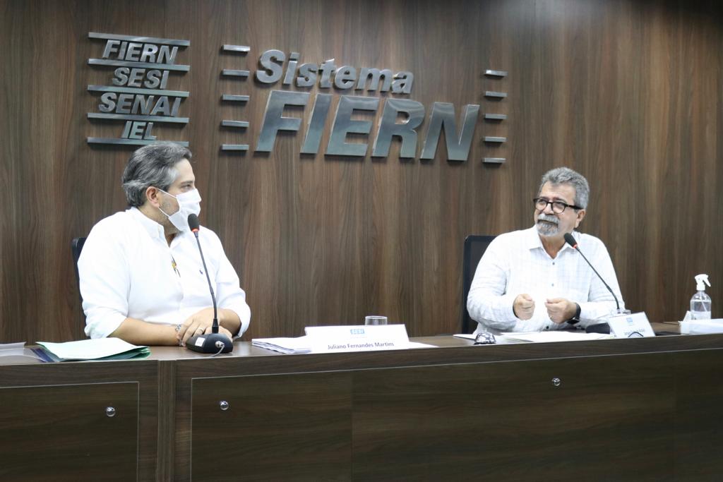 Presidente da FIERN anuncia investimentos em educação durante reunião do Conselho do SESI-RN