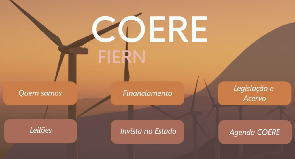 FIERN disponibiliza portal da Comissão Temática de Energias Renováveis desenvolvido pelo Mais RN