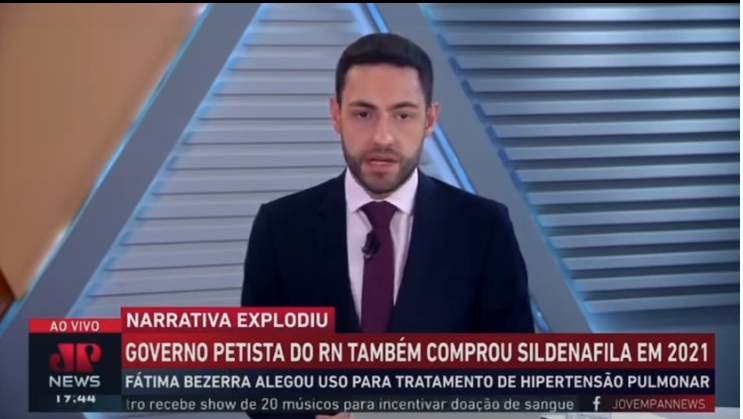 VÍDEO: Compra de Viagra pelo governo Fátima repercute na mídia nacional