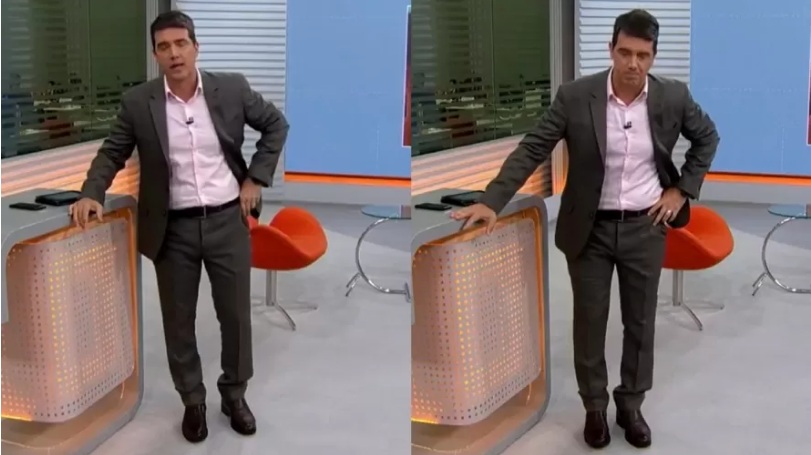 VÍDEO: Jornalista passa mal ao vivo e Globo apaga trecho do programa
