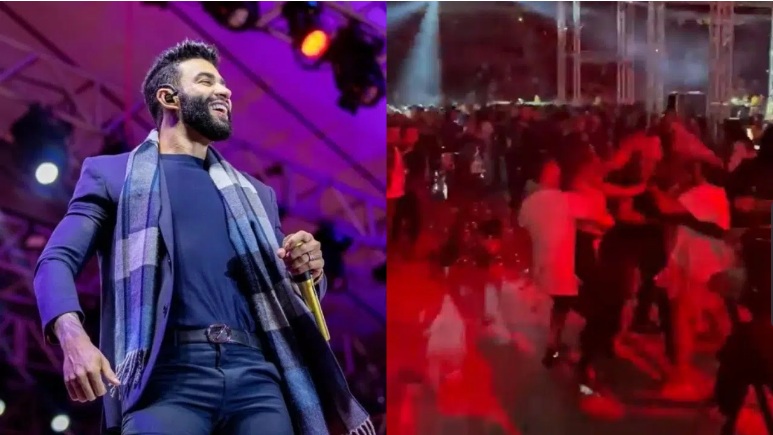 VÍDEO: Show de Gusttavo Lima tem briga generalizada