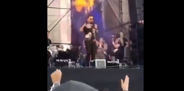 VÍDEO: Xand Avião é atingido por chamas no rosto durante show