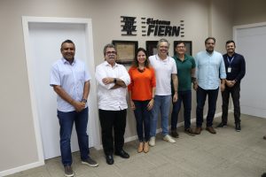 Presidente da FIERN recebe presidente da FEMURN na Casa da Indústria
