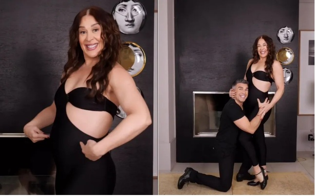 Claudia Raia anuncia que está grávida do 3º filho aos 55 anos