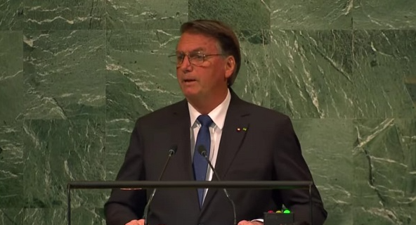Bolsonaro diz na ONU que Brasil chega ao fim de 2022 'em plena recuperação'