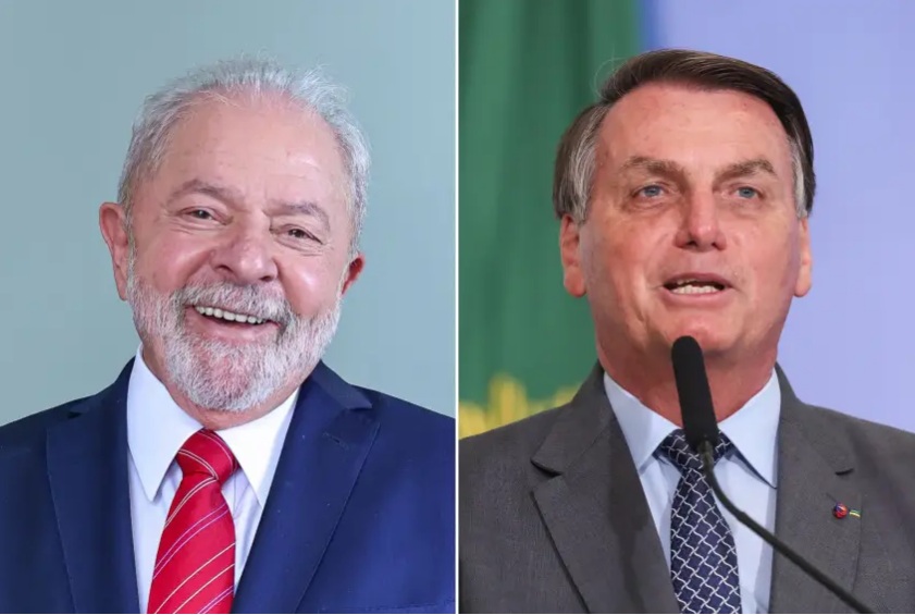 Bolsonaro e Lula estão empatados, diz agregador da revista britânica The Economist