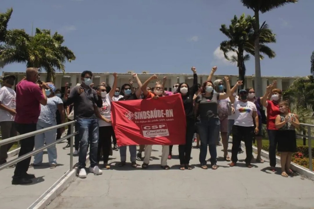 Servidores da saúde do RN fazem paralisação nesta quarta-feira