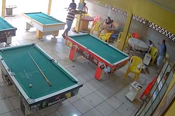 Autor de chacina em sinuca se cala na polícia e é levado para penitenciária