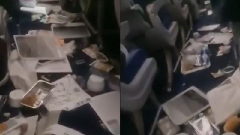 VÍDEO: Voo da Lufthansa tem queda de altitude e deixa sete feridos nos EUA