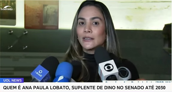 Quem é Ana Paula Lobato, a suplente de Dino que ficará no Senado até 2030