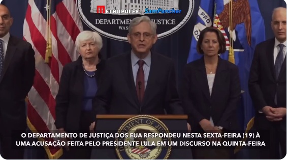 VÍDEO: Departamento de Justiça dos EUA reage à fala de Lula enviando cópia de acordo com a Petrobras