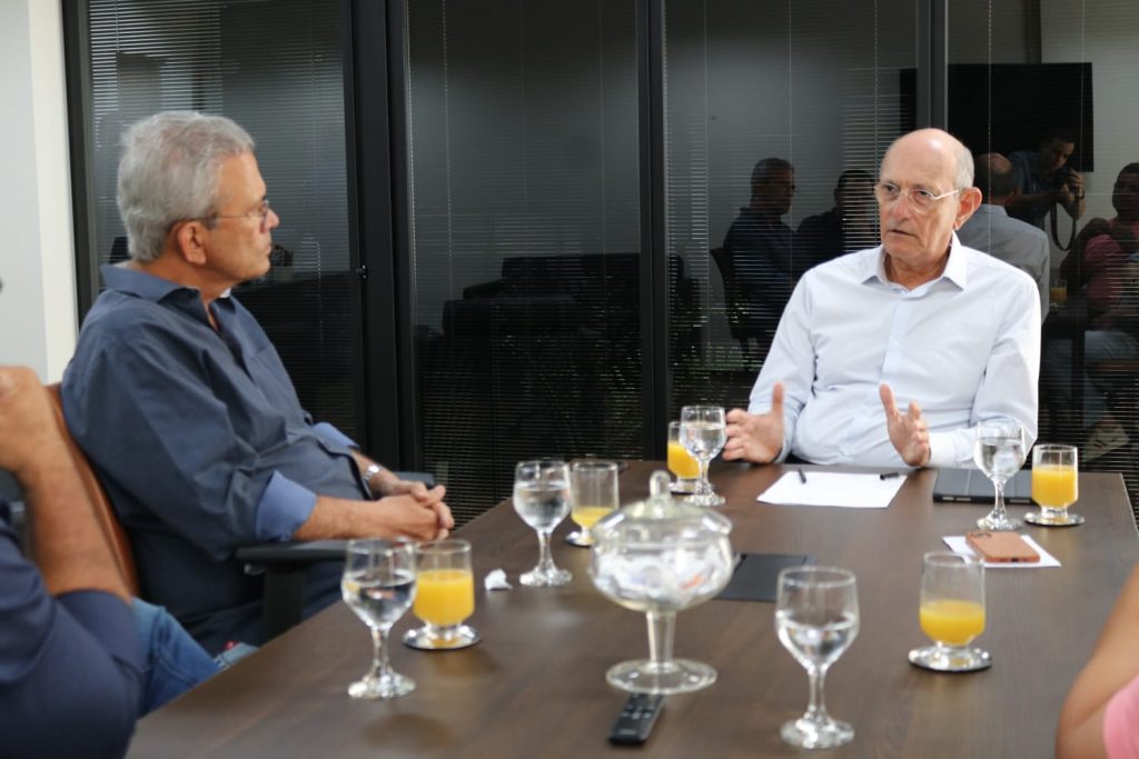Presidente da FIERN se reúne com o deputado estadual Hermano Morais
